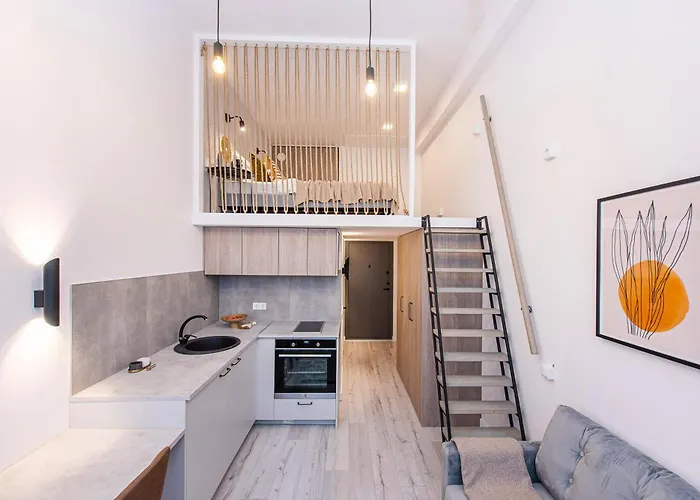 Lägenhet Sigma Skyline Lofts By Reside Baltic