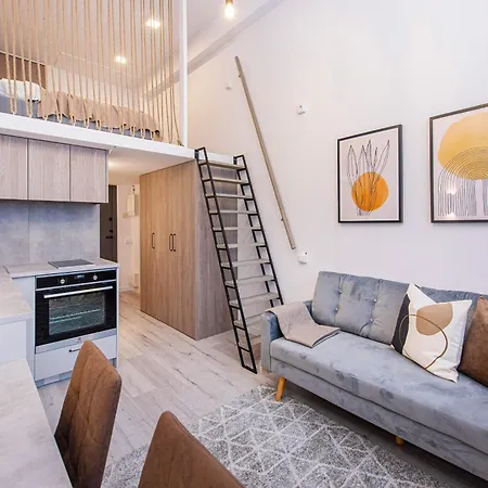 Sigma Skyline Lofts By Reside Baltic Апартаменты Вильнюс